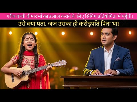 गरीब बच्ची ने माँ को बचाने के लिए गाया, पर जज निकला उसका अरबपति पिता!