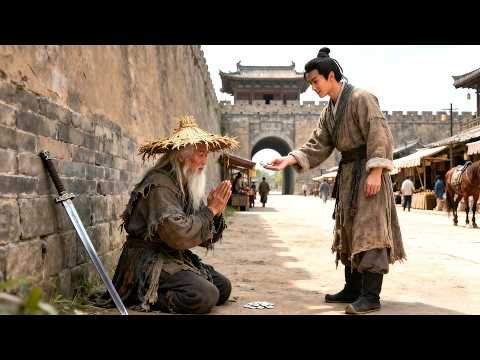 窮小子把僅剩 10 文錢隨手給乞丐，竟被傳授絕世劍法，助他逆天崛起！💥 中國電視劇 | KungFu