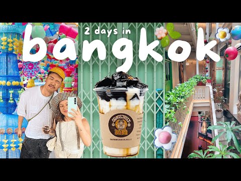 2 Days in Bangkok Vlog 🇹🇭 Thai Street Food, Hidden Gems, Shopping Malls, Thailand Travel Guide