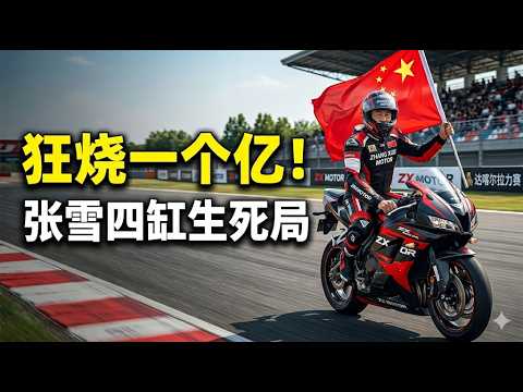 硬剛日系引擎科技!張雪機車亮出終極底牌,張雪這次到底砸了多少研發經費?