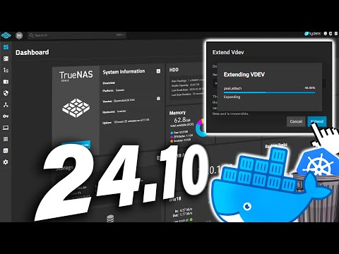 BIG TrueNAS Scale Update - Extend VDEVs, Docker support, and more