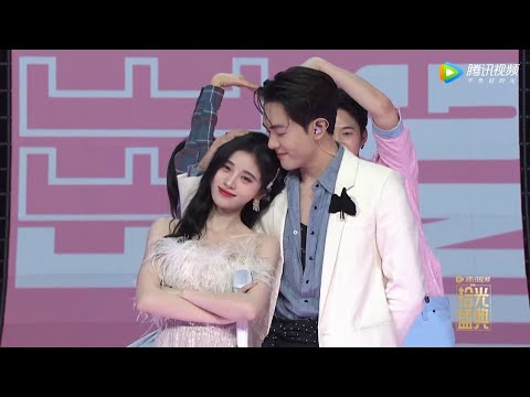 鞠婧祎曾舜晞对唱《只对你有感觉》【2021腾讯视频拾光盛典 Tencent Video 10th Anniversary】