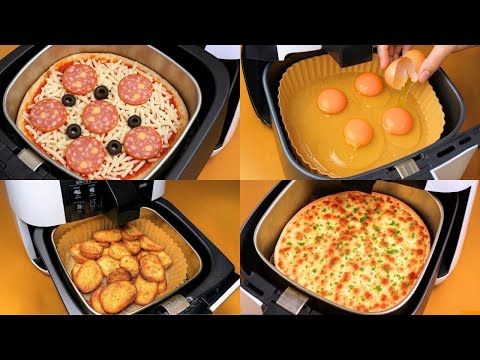 4 EASY Air Fryer Recipes You Must Try!! So Easy, Cheap And Delicious! Ready in Just 10 Minutes!!