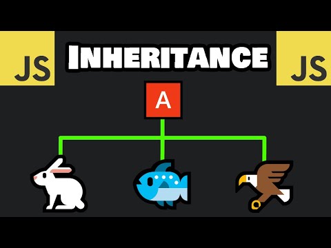 Learn JavaScript INHERITANCE in 7 minutes! 🐇