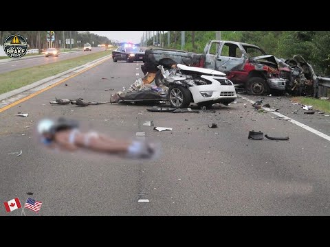 103 SHOCKING 2025: Idiots in Cars | Car Crashes & Insane Police Chases Seconds Before Disaster!