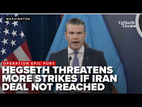 Pete Hegseth threatens more strikes in Iran if deal is not reached soon, says US prioritizing deal