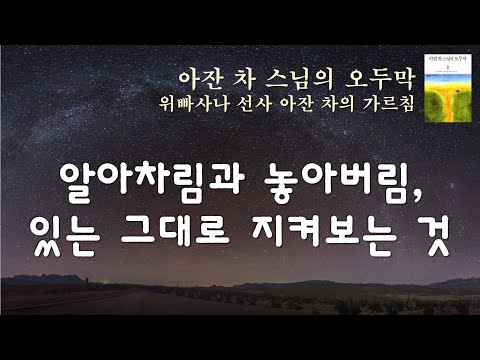 감각의 대상들은 어느 것도 실체가 없다ㅣ나는 이렇게 수행했다 #2 아잔 차 스님의 오두막