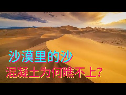 Don't you want money sand, don't you? Why don't concrete use the free sand in the desert [Uncle Sci