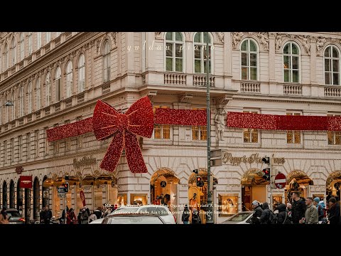 𝗣𝗹𝗮𝘆𝗹𝗶𝘀𝘁 거리에 울려 퍼지는 설레는 겨울 감성 피아노 ❤️ ⎮ 하루종일 틀어놓기 좋은 잔잔한 템포의 크리스마스 피아노 ⎮ 매장 카페 ⎮ Relaxing Piano Music
