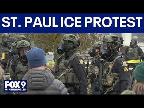 Federal raid in St. Paul sparks protest [RAW VIDEO]
