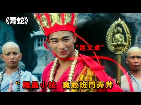 趙文卓演繹地表最強法海，法杖一出地動山搖，拂塵一甩金山寺倒