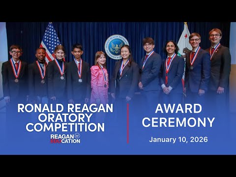 Ronald Reagan Oratory Competition Finals - Awards Ceremony