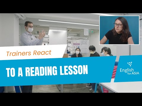 How to Teach Reading - Teacher Trainer reacts to a Reading Lesson