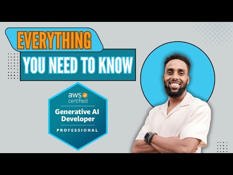 The NEW AWS Generative AI Developer Professional Certification Explained