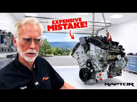 This PERFORMANCE Raptor Engine FAILED on the FIRST START!