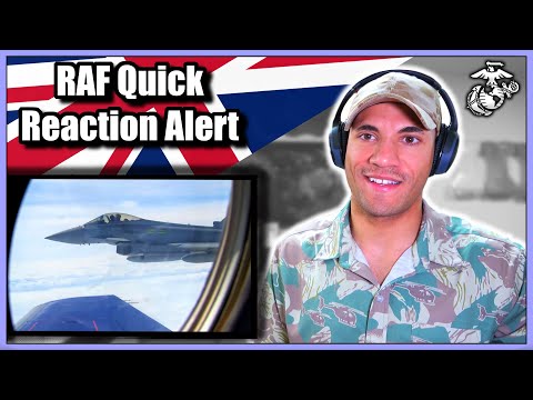 Marine reacts to the RAF Quick Reaction Alert