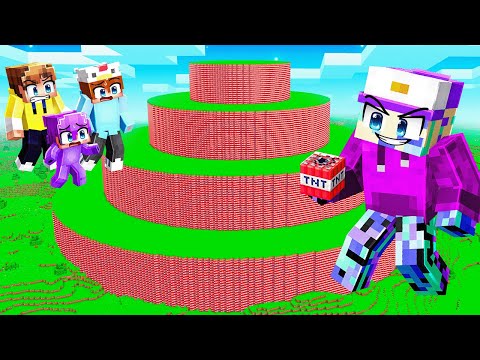 Minecraft's Largest TNT Explosion!