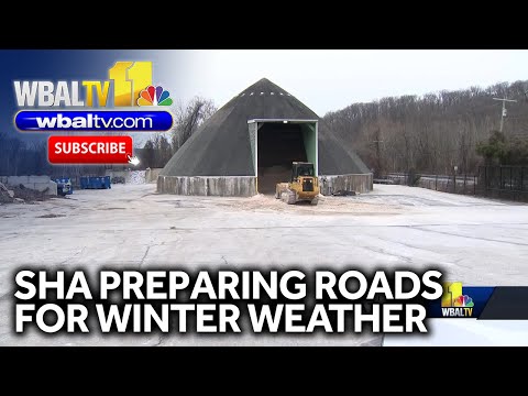 SHA busy preparing roads for winter weather