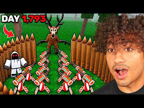 Building The SAFEST BASE in 99 Nights In The Forest..