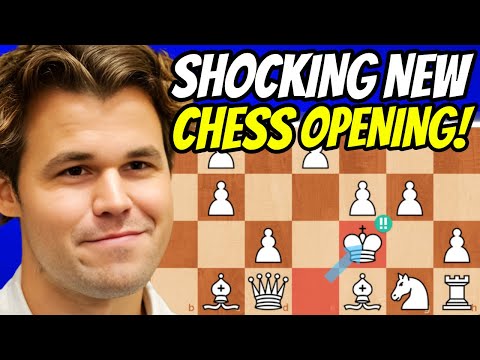 Magnus Carlsen INVENTS A New Chess Opening! | The "Norwegian Bongcloud!?"