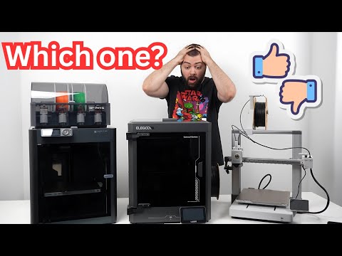 Which 3D printer should you buy? Centauri Carbon, P1S, or A1