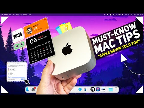 M4 Mac Mini Setup: 20 Must-Know Tips for New MacOS Users!