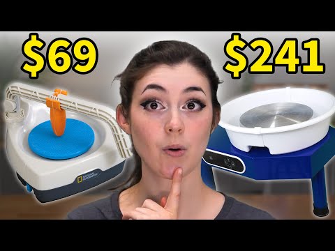 Cheap vs Expensive: Trying Pottery Wheels for the First Time