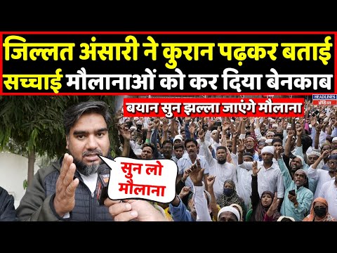 इस सनातनी मुस्लिम ने मौलानाओं को ऐसा लताड़ा, वीडियो हो गया वायरल । Headlines India