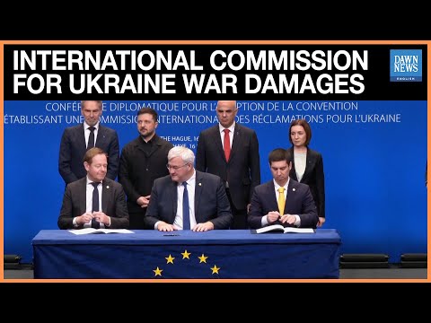 European Leaders to Launch International Commission for Ukraine War Damages | Dawn News English