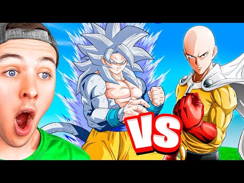 BECKBROS React To Goku Vs One Punch Man *movie*