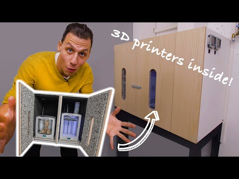 Making a cabinet for my 3D printers