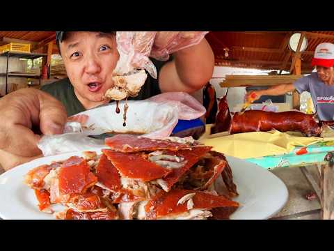 The GREATEST Lechon (Roast Pig) STREET FOOD Market in the Philippines!