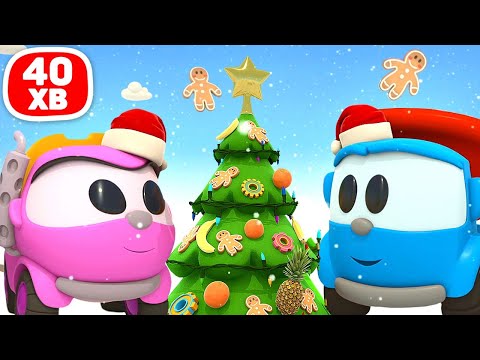 Вантажівочка Льова та його друзі прикрашають ялинку до Нового Року