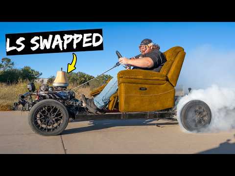 I Built a V8 Couch and Road Tripped it