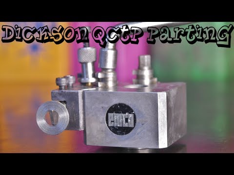 Parting of with the original EMCO Dickson QCTP