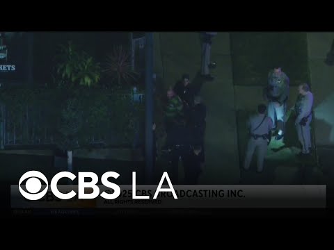 CHP pursuit with speeding driver loops from LA County to Orange County and back before arrest