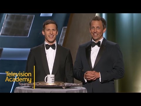 Emmys 2015 Best Moments | Lorne Michaels Wins Best Boss