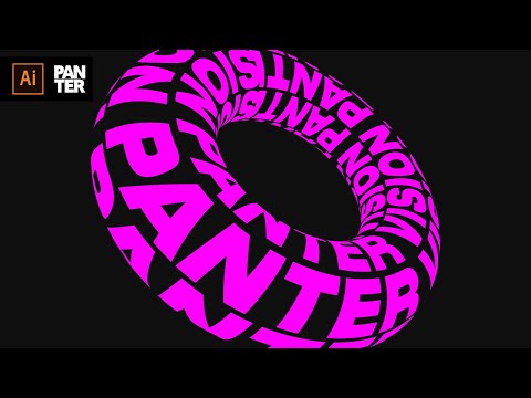 Warp Text To 3D Shapes | Illustrator Tutorial