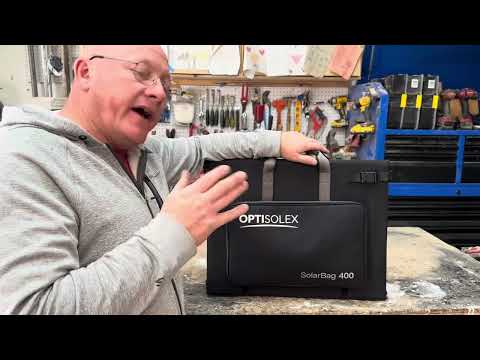 OptiSolex 400W Portable SolarBag with SolexBrick S1