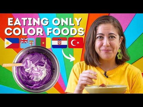 Trying the Most Colorful Foods in the World!