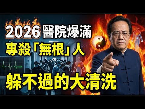 倪海廈：【警世鐘】2026 丙午火劫將至！這是一場宇宙級的「大清洗」，只有這 4 種人能活下來！#倪海厦 #九運離火 #2026預言 #中醫養生 #經方