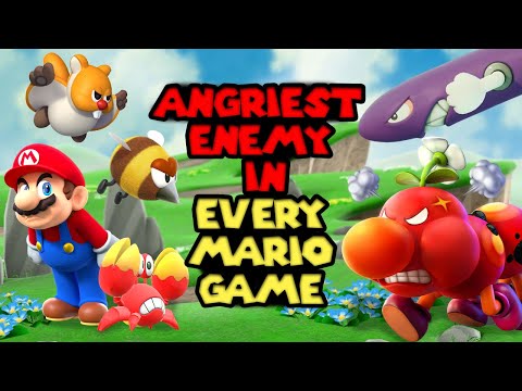 The Angriest Enemy in Every Mario Game