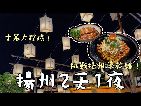 【江蘇揚州🇨🇳2天1夜】你看過揚州東關街的滿天燈籠嗎？煙花三月下揚州！漢廣陵王墓博物館→瘦西湖→東關街→何園→个園