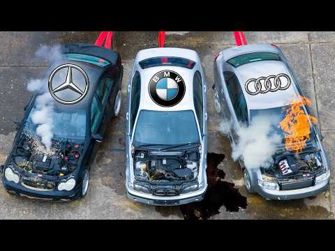 Niszczymy BMW, Audi i Mercedesa: który silnik wytrzyma najdłużej?