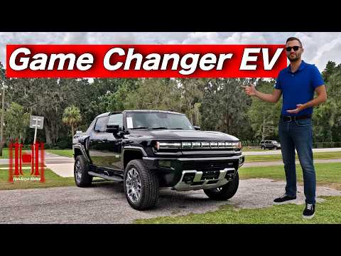 2025 GMC Hummer EV Truck is it a Game Changer Pickup? Full Specs & Test Drive