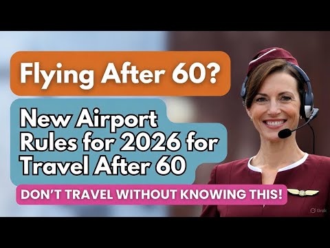 New Airport Rules for 2026 Every Senior Traveler MUST Know!