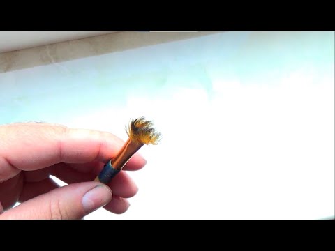 How to make a LANDSCAPE BRUSH. Paint quickly and beautifully!