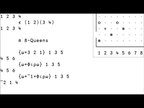 Depth-first search in APL