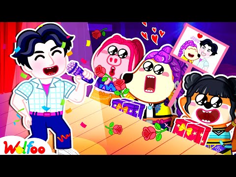 Boys Has a FAN CLUB?! | Funny Challenge for Kids | Wolfoo Channel | Kids Cartoon