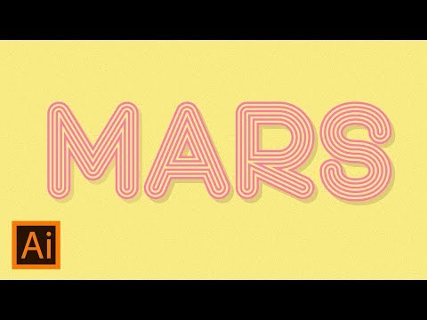 How to Create Multi-Stroke Text Effect in Adobe Illustrator